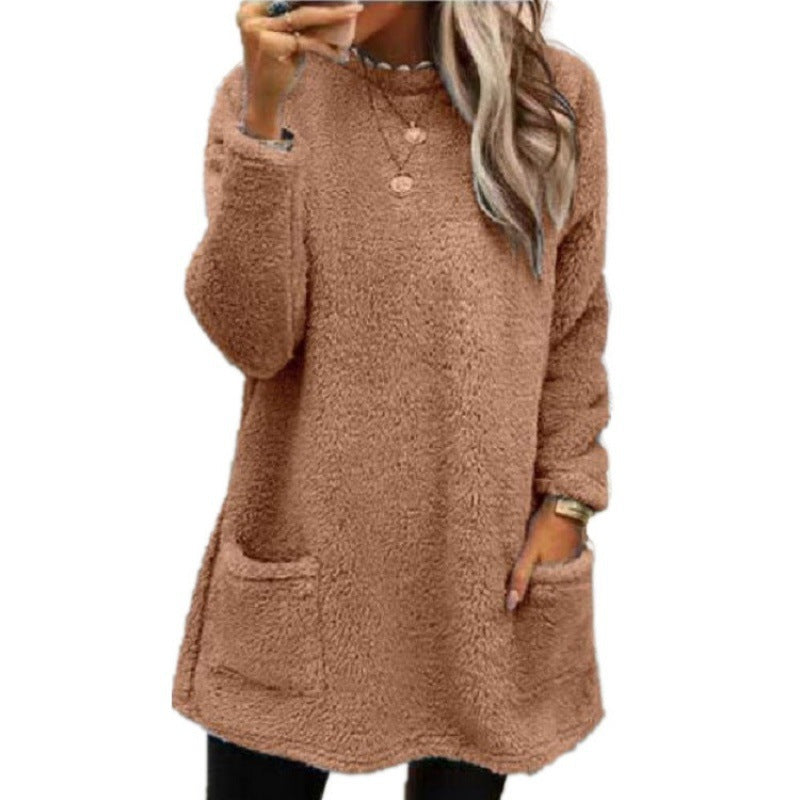 2023 Women's Oversized Long Sleeve Pullover T-Shirt | Streetwear