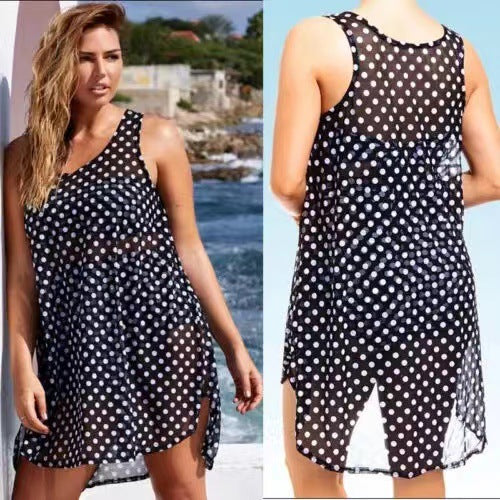 2023 Spring Summer Fashion Polka Dot Dress for Women