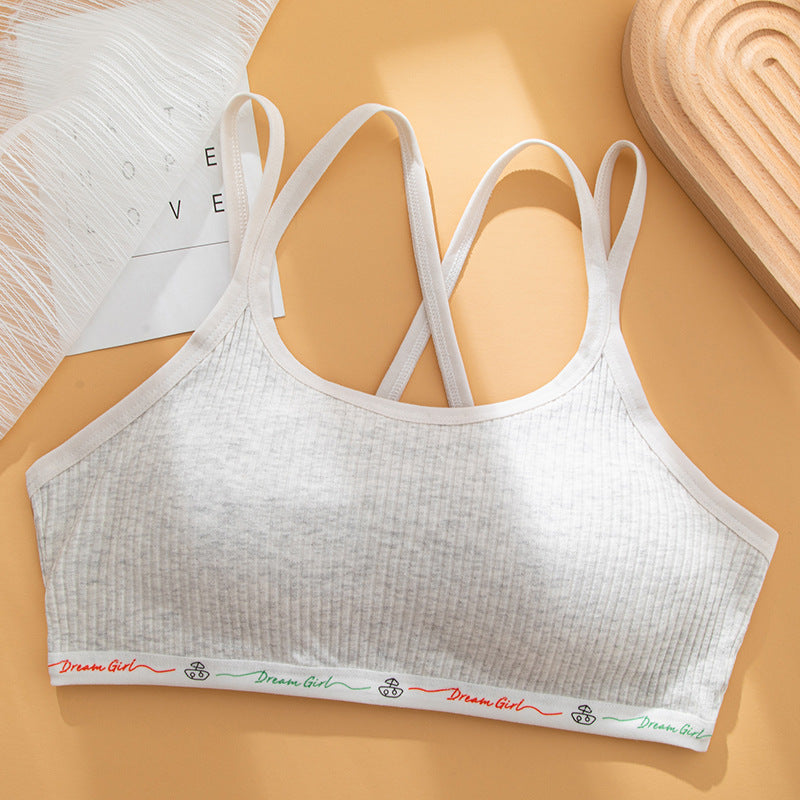 Girls' Soft Tube Top Training Bra