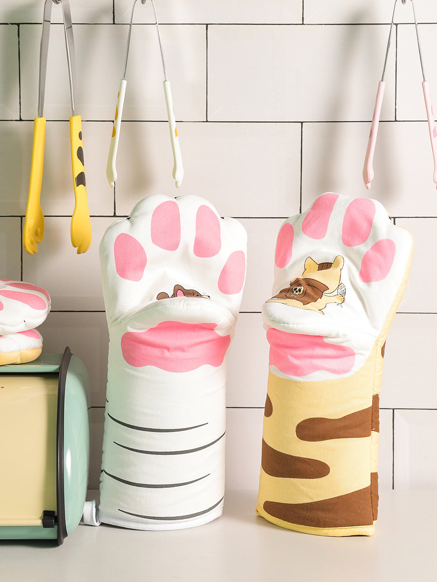 High-Temperature Resistant Microwave Oven Gloves