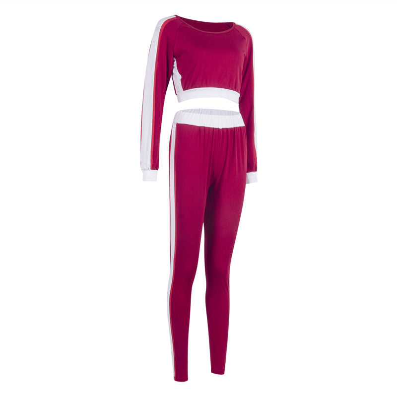 Women's 2-Piece Cotton Pullover Sweatsuit Set | Streetwear
