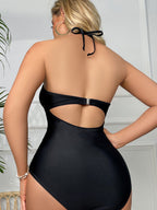 2023 Fashionable High-Waist Backless Bikini Swimsuit