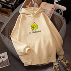 Avocado Hoodie Sweatshirt for Men and Women Plus Velvet | Streetwear