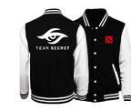 Cheerful Music-Themed Autumn and Winter Jacket