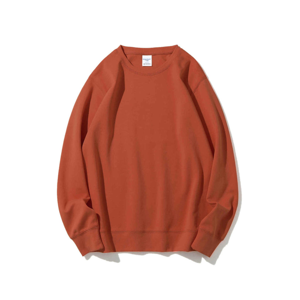 Solid Healthy Long Sleeve Round Neck Sweater