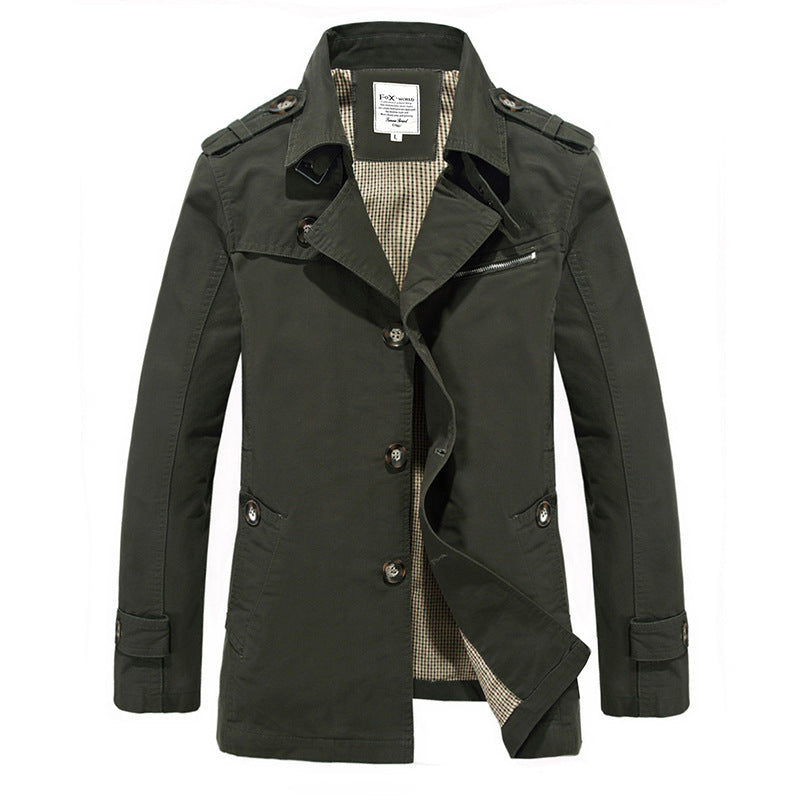 Men's Casual Windbreaker Jacket