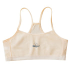 Girls' Wireless Spaghetti Strap Training Bra