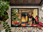 Welsh Terrier Cozy Christmas Doormat