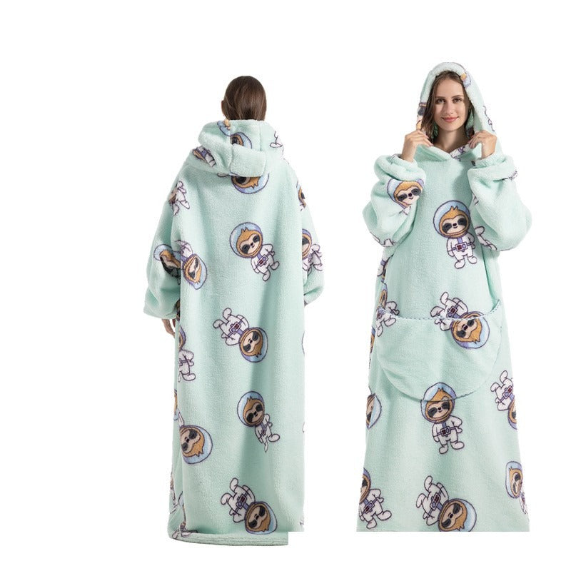 Oversized Wearable Blanket Nightgown