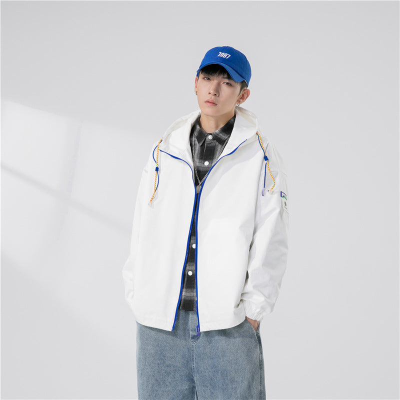 Men's Hooded Fashion Outerwear Jacket