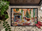Cavalier Spaniel Christmas Cookies Doormat