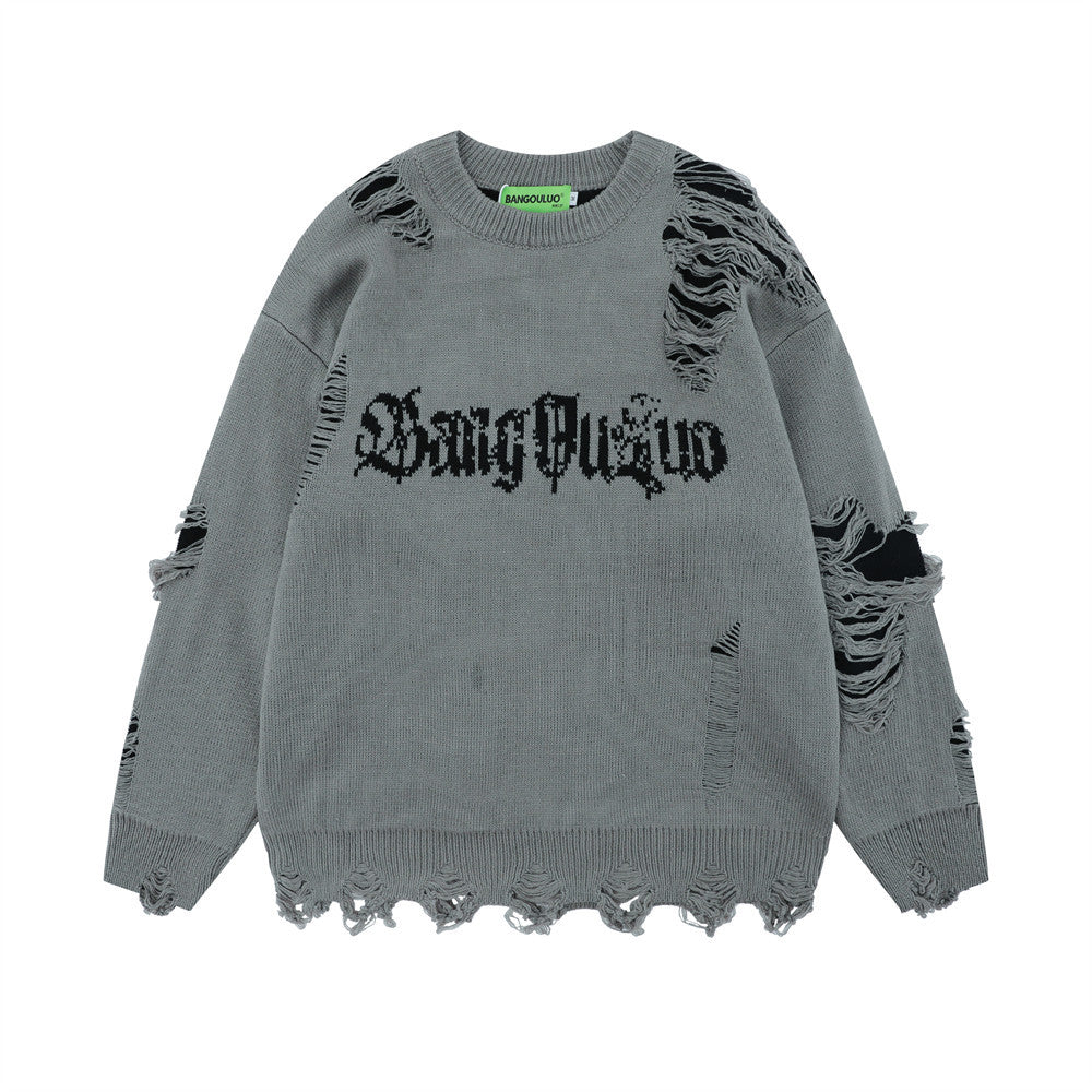 Personalized Casual Pullover Sweater for Men | Streetwear