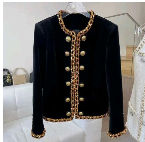 WOLFF Elegant Jacket with Buttons and Sequins (2024)