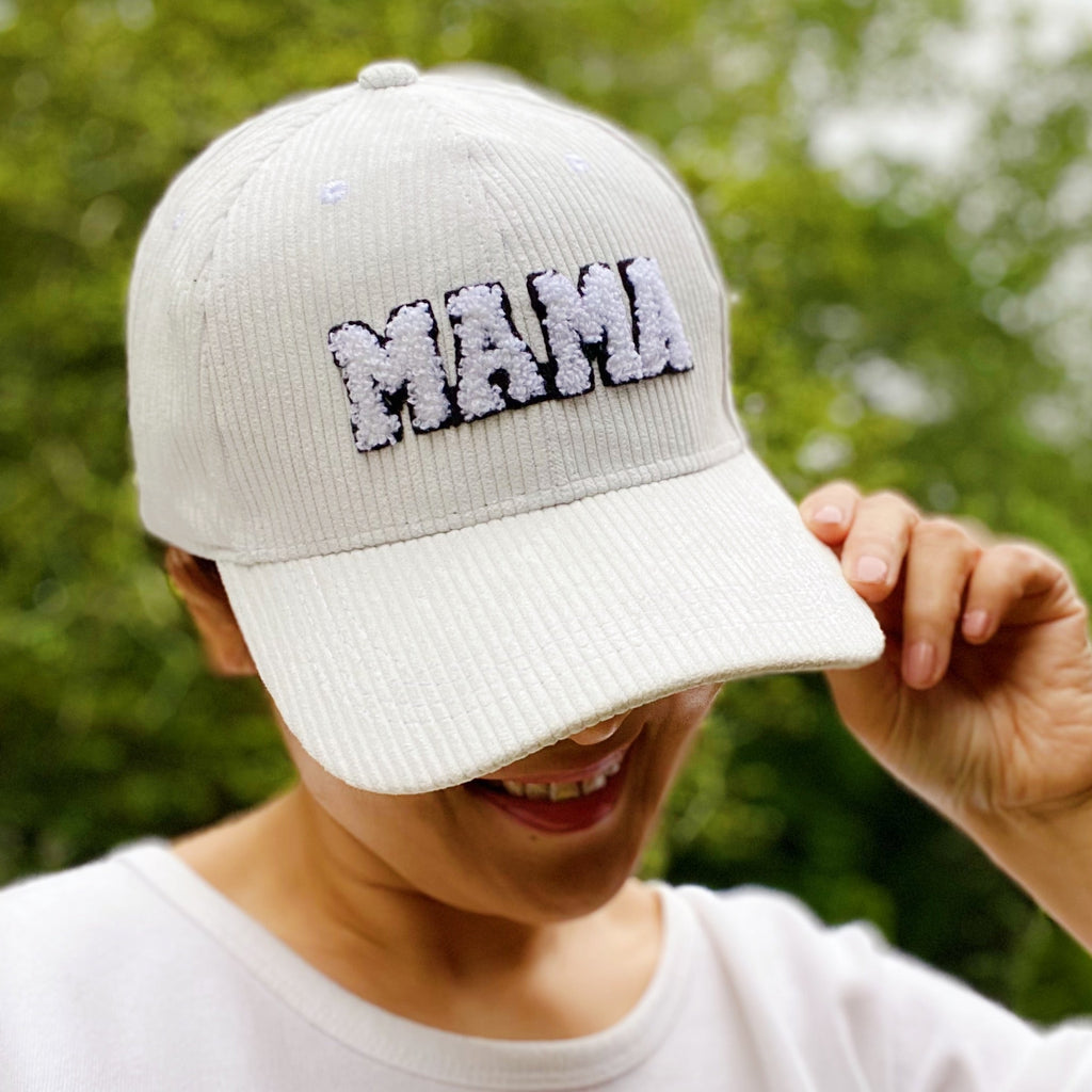 Corduroy Mama Ball Cap | Embroidered Cap
