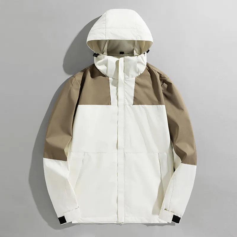 Men's High Waterproof Three-in-one Shell Jacket