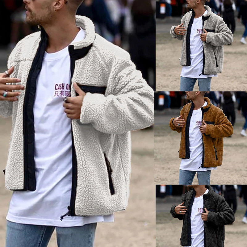 Fashionable Loose Cashmere Cardigan Jacket