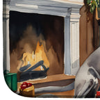 Weimaraner Cozy Christmas Dish Drying Mat
