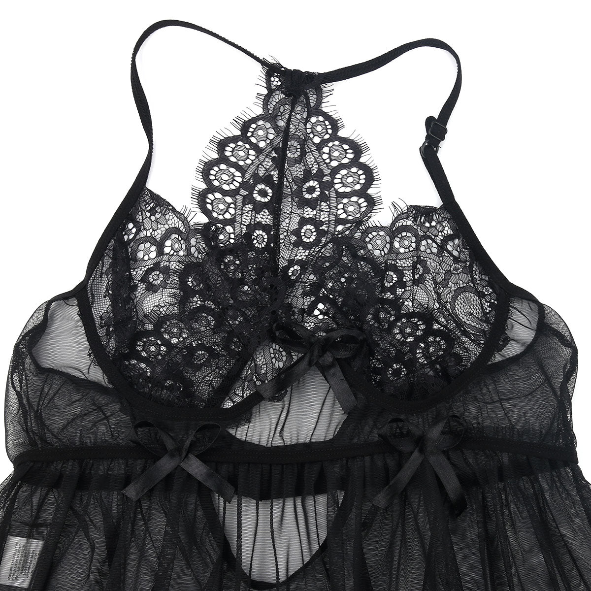 Lace Lingerie Nightgown for Women - Sexy Sleepwear