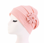 Ladies Flower Bandana Pullover Chemo Hat | Streetwear