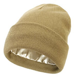 Knitted Wool Hat | Embroidered Cap