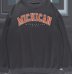 Monogrammed Round Neck Hoodie Fashion Jumper | Streetwear