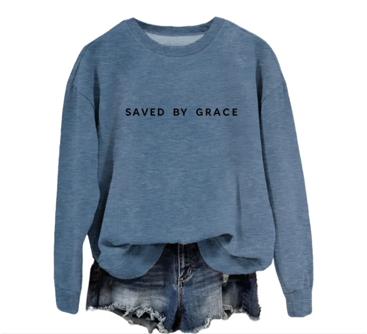 Graceful Faith Pullover Sweatshirt | Streetwear