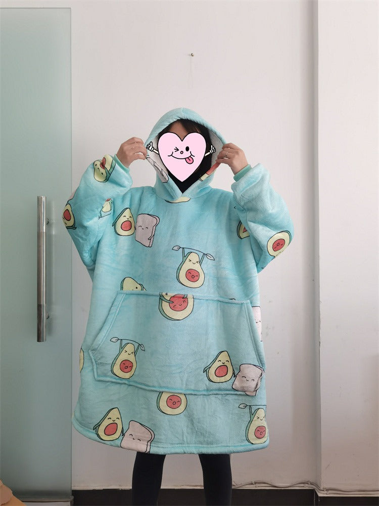 Outdoor Warm Cold-Proof Nightgown
