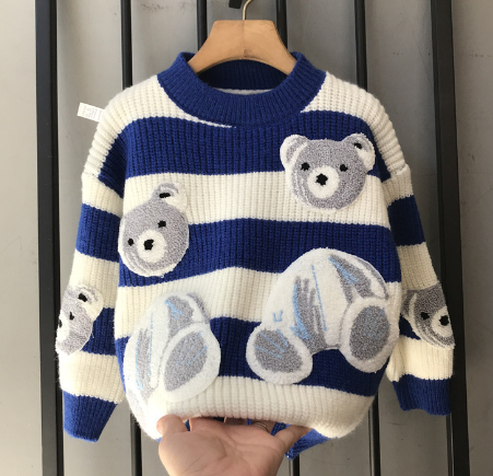 Bear Knit Sweater - Cartoon Style (One Piece)