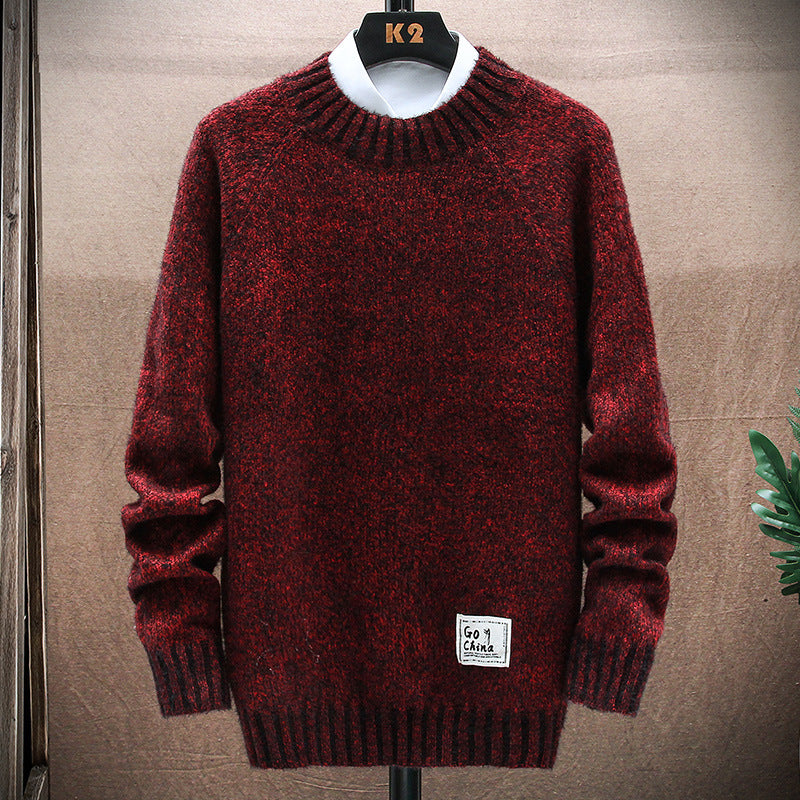 Knitted Sweater Tops and Bottoming Shirts for Teens