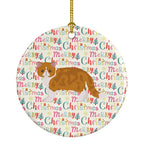 Exotic Shorthair #3 Cat Christmas Ceramic Ornament