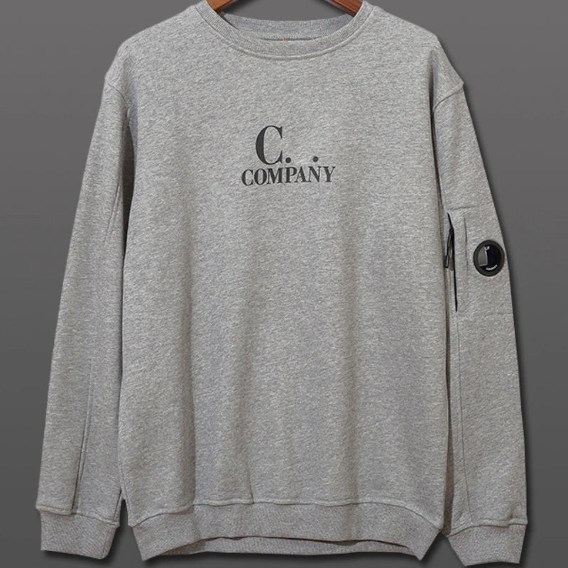 Fashion Unisex Round Neck Graphic Sweater for Men