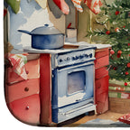 Boxer Christmas Cookies Dish Drying Mat