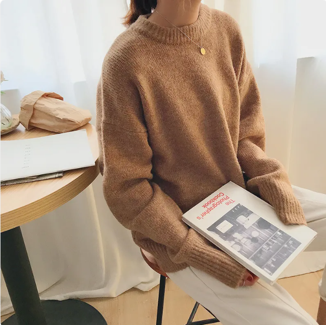 Cozy Luxe Slouchy Pullover | Streetwear