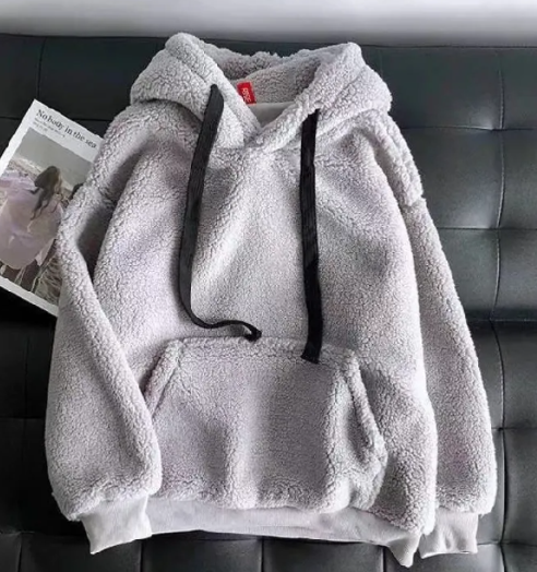 Lamb Wool Sweatshirt | Streetwear