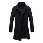 Men's Windbreaker Coat - Spring Casual Lapel Jacket