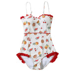 Triangle One-Piece Swimsuit for Women, Slimming Design