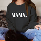 Thanksgiving MAMA Casual Crewneck Sweatshirt | Streetwear