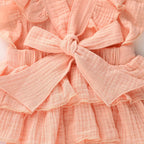 2021 Summer European Baby Bodysuit with Bow