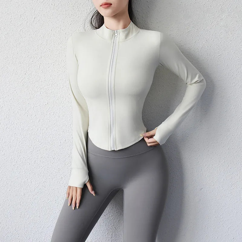 Women's Slim Fit Yoga Jacket