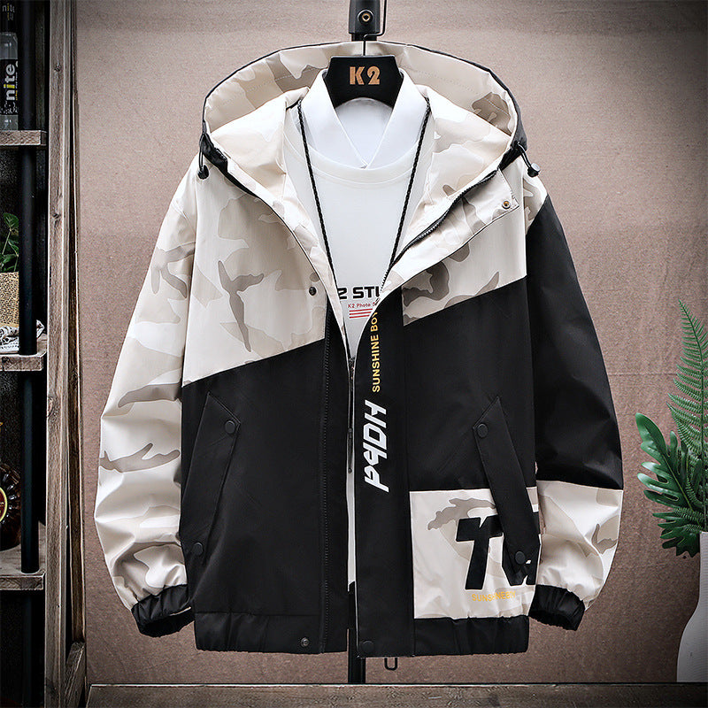 Plus Size Camouflage Workwear Jacket for Men 7XL 8XL