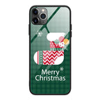 Tempered Glass Christmas Phone Case Protective Cover | Protective Cover