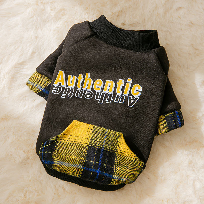 Trendy Hooded Sweater for Autumn and Winter Pets