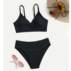 2024 Girls' Cartoon Cute UV Protection Bikini Swimsuit