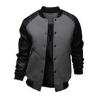 2022 New Men's Baseball Jacket with Large Pockets