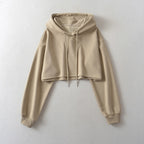 Women's 2023 Autumn Drawstring Hooded Pullover Sweater | Streetwear