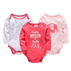 Baby Long Sleeve Bodysuit with Cartoon Design