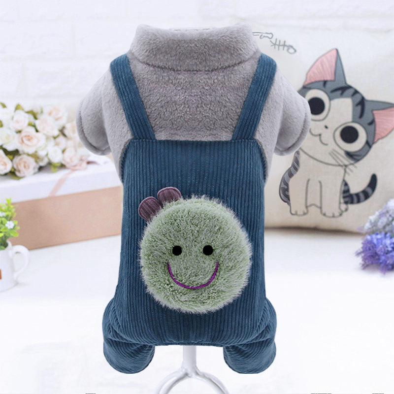 Plush Cotton Coat for Small Dogs: Teddy, Bichon, Pomeranian