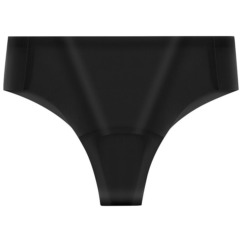 Seamless Mid-Waist Yoga Thong