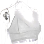 Spring 2020 V-Neck Sexy Glitter Camisole Top