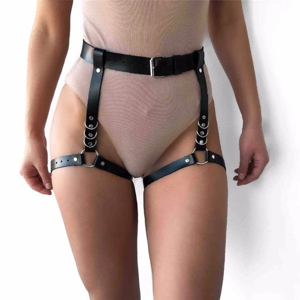 High Waist Suspender Belt for Lingerie Binding